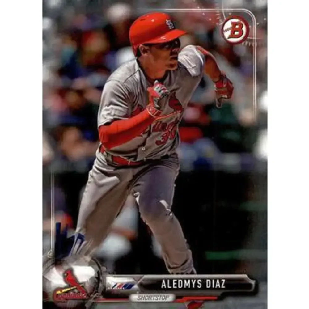 2017 Bowman Aledmys Diaz # 67 St. Louis Cardinals